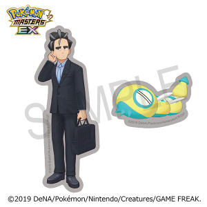 『ポケモンマスターズ EX』　バディーズ　ダイカットステッカーセット／アオキ＆ノココッチ（ふたふしフォルム）