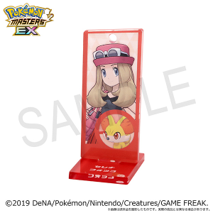 『ポケモンマスターズ EX』　チーム編成アクリルスタンド／セレナ＆フォッコ
