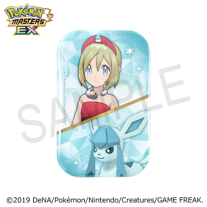 『ポケモンマスターズ EX』　スクエア缶バッジ／カイ＆グレイシア