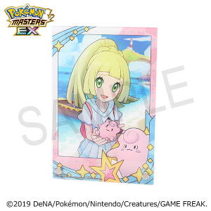 『ポケモンマスターズ EX』　メモリアルフォト　アクリルアートパネル／リーリエ