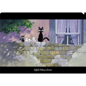 魔女の宅急便　A4クリアファイル　ジジ一家