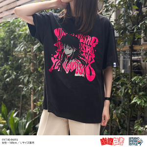 幽☆遊☆白書　スタジオぴえろスタイル　 ヴィンテージ風Tシャツ　蔵馬 XL