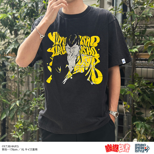 幽☆遊☆白書　スタジオぴえろスタイル　 ヴィンテージ風Tシャツ　桑原和真 XL