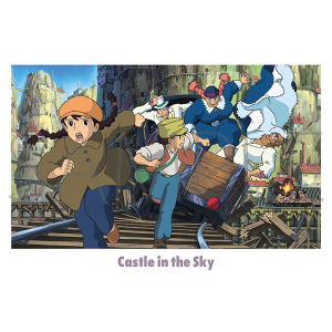 【天空の城ラピュタ】天空の城ラピュタプランター　ピック付き　箱あり　未使用　希少 天空の城ラピュタ 全作品シリーズポストカード: イラスト／アート