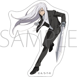 家庭教師ヒットマン REBORN！ ステッカー／S・スクアーロ: ステッカー