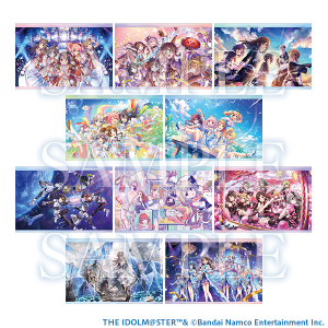 ポストカードセット　周年KV　THE IDOLM@STER CINDERELLA GIRLS STARLIGHT STAGE WITH ～キミと歩んだ輝きの軌跡～　事後通販