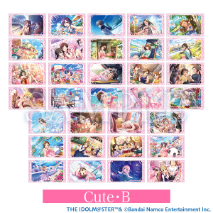 クリアシートコレクション　Cute・B　THE IDOLM@STER CINDERELLA GIRLS STARLIGHT STAGE WITH ～キミと歩んだ輝きの軌跡～　事後通販