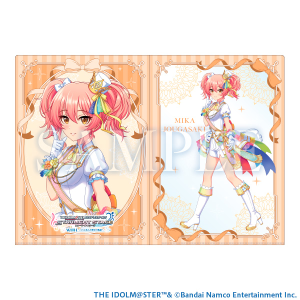 クリアファイル　城ヶ崎美嘉　THE IDOLM@STER CINDERELLA GIRLS STARLIGHT STAGE WITH ～キミと歩んだ輝きの軌跡～　事後通販