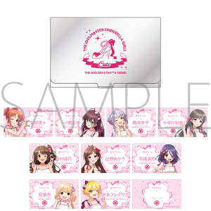 アイドルマスター シンデレラガールズ　名刺ケース＆名刺風カードセット／CUTE