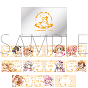 アイドルマスター シンデレラガールズ　名刺ケース＆名刺風カードセット／PASSION