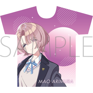 学園アイドルマスター　フルグラフィックTシャツ／D 有村 麻央