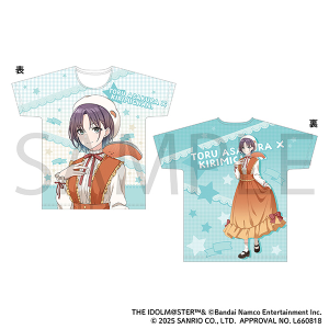 アイドルマスター シャイニーカラーズ　フルグラフィックTシャツ／浅倉 透×KIRIMIちゃん.　サンリオキャラクターズ