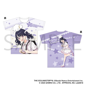 アイドルマスター シャイニーカラーズ　フルグラフィックTシャツ／福丸小糸×こぎみゅん　サンリオキャラクターズ