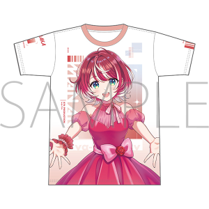 vα-liv（ヴイアライヴ）　フルグラフィックTシャツ／灯里 愛夏