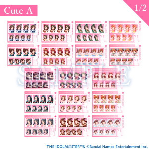 証明写真館コレクション　Cute　A　THE IDOLM@STER CINDERELLA GIRLS STARLIGHT STAGE WITH ～キミと歩んだ輝きの軌跡～　事後通販