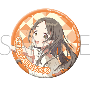 【再販分】学園アイドルマスター　グリッター缶バッジ／F 倉本 千奈