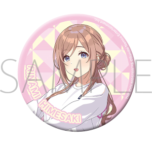 【再販分】学園アイドルマスター　グリッター缶バッジ／I 姫崎 莉波