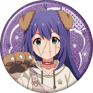 アイドルマスター ミリオンライブ！　グリッター缶バッジ／望月杏奈