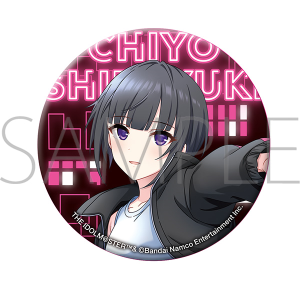 アイドルマスター シンデレラガールズ　グリッター缶バッジ／白雪千夜