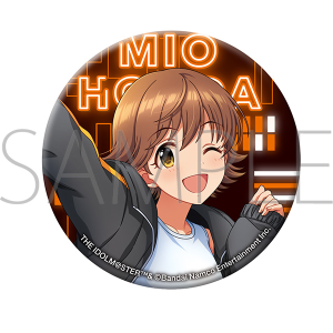 アイドルマスター シンデレラガールズ　グリッター缶バッジ／本田未央