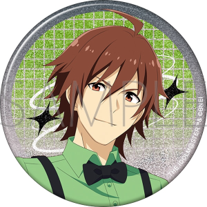 アイドルマスター SideM　グリッター缶バッジ／天ヶ瀬冬馬　サマーマーケット