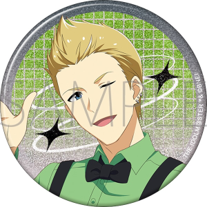 アイドルマスター SideM　グリッター缶バッジ／伊集院北斗　サマーマーケット