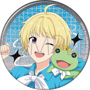 アイドルマスター SideM　グリッター缶バッジ／ピエール　サマーマーケット
