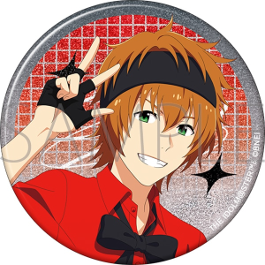 アイドルマスター SideM　グリッター缶バッジ／若里春名　サマーマーケット
