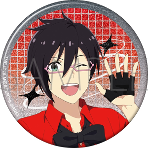 アイドルマスター SideM　グリッター缶バッジ／伊瀬谷四季　サマーマーケット