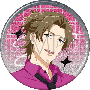 アイドルマスター SideM　グリッター缶バッジ／山下次郎　サマーマーケット