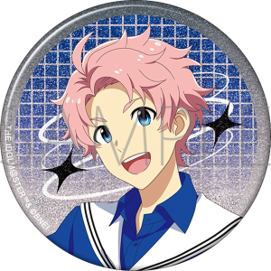 アイドルマスター SideM　グリッター缶バッジ／兜大吾　サマーマーケット