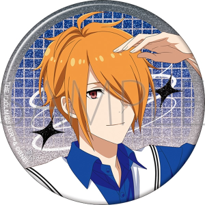 アイドルマスター SideM　グリッター缶バッジ／九十九一希　サマーマーケット