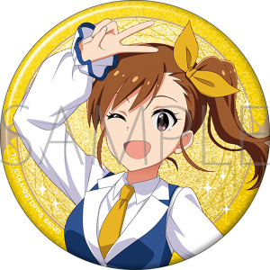 アイドルマスター シリーズ　グリッター缶バッジ／THE IDOLM@STER -M@STER’s FESTA 2025-　双海真美