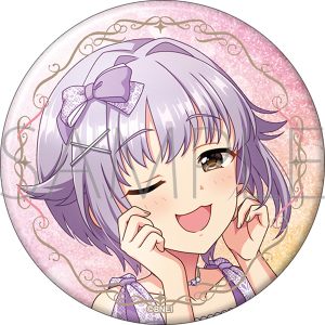 アイドルマスター シンデレラガールズ　グリッター缶バッジ／輿水幸子　STARLIGHT ALLIANCE