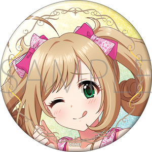 アイドルマスター シンデレラガールズ　グリッター缶バッジ／佐藤心　STARLIGHT ALLIANCE