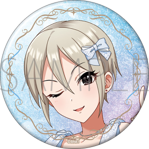 アイドルマスター シンデレラガールズ　グリッター缶バッジ／塩見周子　STARLIGHT ALLIANCE