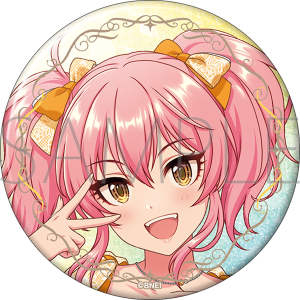 アイドルマスター シンデレラガールズ　グリッター缶バッジ／城ヶ崎美嘉　STARLIGHT ALLIANCE