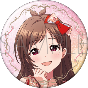 アイドルマスター シンデレラガールズ　グリッター缶バッジ／辻野あかり　STARLIGHT ALLIANCE