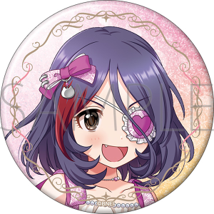アイドルマスター シンデレラガールズ　グリッター缶バッジ／早坂美玲　STARLIGHT ALLIANCE
