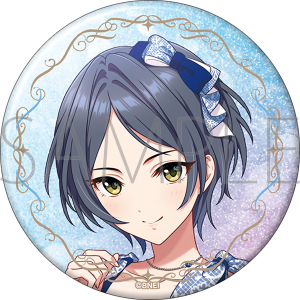 アイドルマスター シンデレラガールズ　グリッター缶バッジ／速水奏　STARLIGHT ALLIANCE