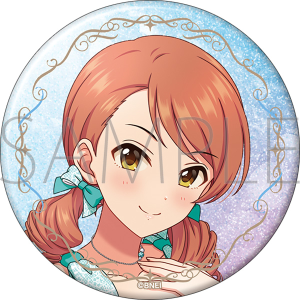 アイドルマスター シンデレラガールズ　グリッター缶バッジ／北条加蓮　STARLIGHT ALLIANCE