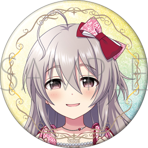 アイドルマスター シンデレラガールズ　グリッター缶バッジ／星輝子　STARLIGHT ALLIANCE