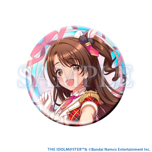 オーロラ缶バッジ　島村卯月　THE IDOLM@STER CINDERELLA GIRLS STARLIGHT STAGE WITH ～キミと歩んだ輝きの軌跡～　事後通販