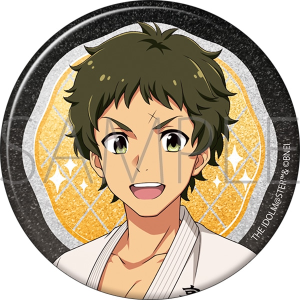アイドルマスター SideM　グリッター缶バッジ／円城寺道流　リメンバーショット