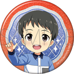 アイドルマスター SideM　グリッター缶バッジ／冬美旬　リメンバーショット