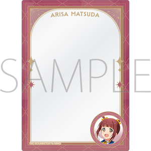 アイドルマスター シリーズ　硬質カードケース／THE IDOLM@STER -M@STER’s FESTA 2025-　松田亜利沙