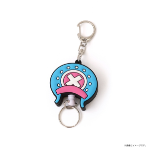 ONE PIECE　帽子型ラバーリールキーホルダー／チョッパー