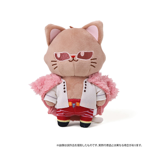 ONE PIECE　withCATアイマスク付きぬいぐるみキーホルダー／ドフラミンゴ