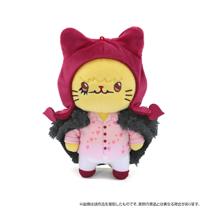 ONE PIECE　withCATアイマスク付きぬいぐるみキーホルダー／コラソン