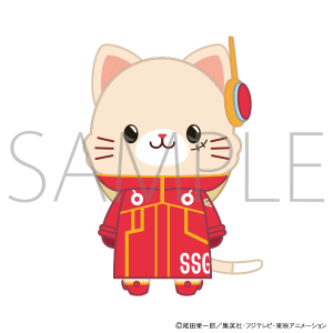 ONE PIECE　エッグヘッド編withCATアイマスク付きぬいぐるみキーホルダー／ルフィ